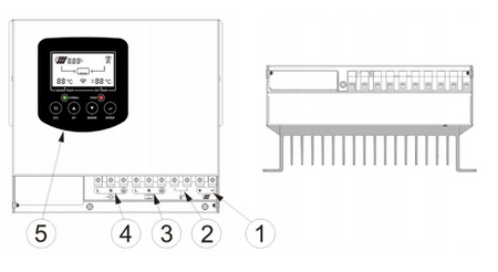 Inwerter przetwornica solarna do grzania wody bojlera GREEN BOOST BYPASS 4000 VOLT POLSKA