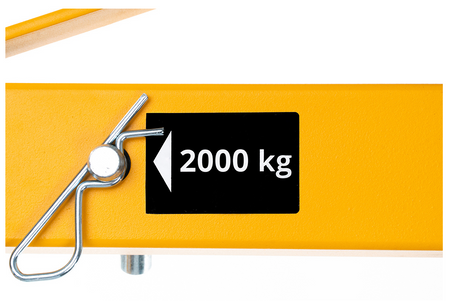 Żuraw dźwig warsztatowy hydrauliczny składany 2T JCB