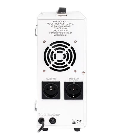 Przetwornica UPS Awaryjne Zasilanie Pieca CO SINUSPRO-900E PLUS(12V/230V/900W) VOLT POLSKA