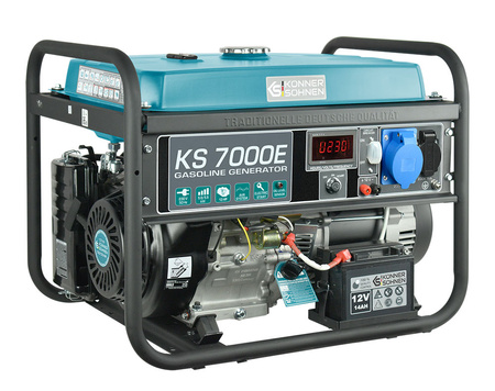 Agregat generator prądu benzynowy KS 7000E 5000w 230v Könner & Söhnen KS