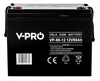 Akumulator bezobsługowy agm do ups pieca kampera jacht mocny 12V 90Ah VPRO  VOLT POLSKA