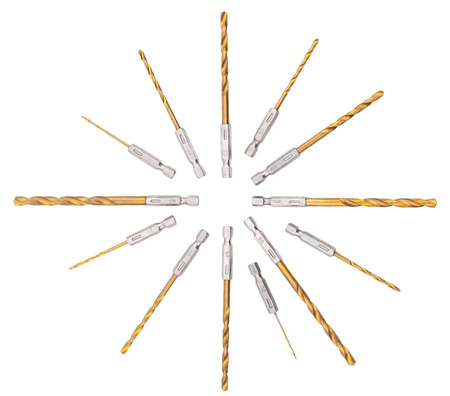 Wiertła do metalu tytanowane 1.5-6.5 mm HSS (zestaw 13szt) FALON-TECH