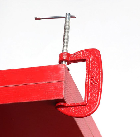 Ścisk zacisk stolarski śrubowy modelarski 3" 75 mm BEAST