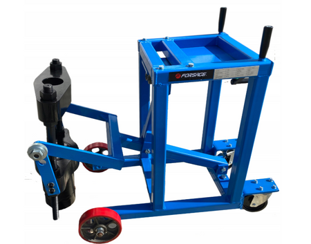 Prasa mobilna pneumatyczna hydrauliczna do sworzni mocna solidna 75T FORSAGE