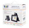 Naświetlacz Lampa LED z czujnikiem ruchu + Panel solarny 30W VOLT POLSKA