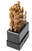 Zestaw wierteł do metalu wiertło do stali 19 szt 1-10 mm FALON-TECH