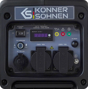 Agregat prądotwórczy generator prądu inwerterowy tryb ekonomiczny 3000 IS Könner & Söhnen KS