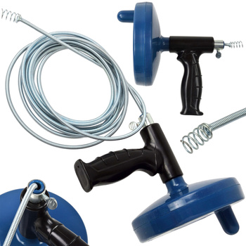 Sprężyna przepychacz sprężyna żmijka spirala do rur 6 mm x 5 m GEKO