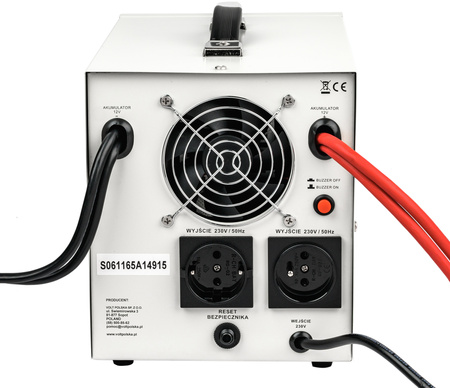 Przetwornica UPS Awaryjne Zasilanie Pieca CO SINUSPRO-2200E PLUS (12V/230V/2200W) VOLT POLSKA