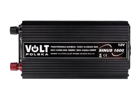 Przetwornica SINUS-800/1600W (12V/230V) VOLT POLSKA