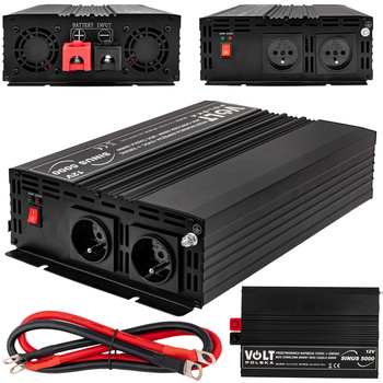 Przetwornica SINUS-2500/5000W (12V/230V) VOLT POLSKA