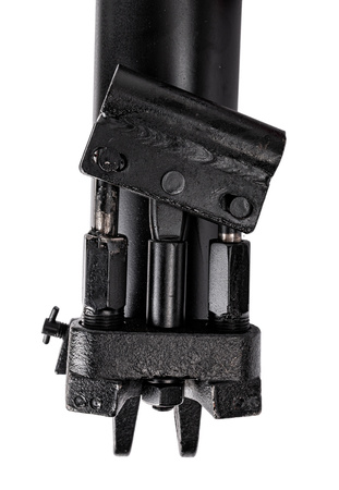 Siłownik hydrauliczny do żurawia podnośnik dwutłokowy długi 1160 mm 8T FORSAGE