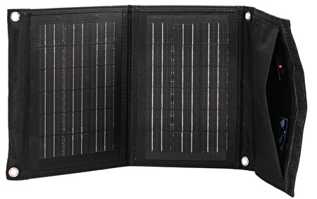 Przenośny panel solarny PRO SOLAR 10W 2xUSB 2A SKŁADANY VOLT POLSKA