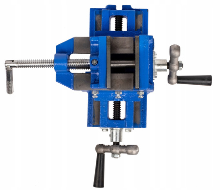 Imadło maszynowe krzyżowe dwuosiowe 75mm FALON-TECH
