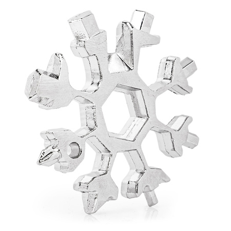 Klucz wielofunkcyjny śnieżynka 18w1 brelok gadżet FALON-TECH