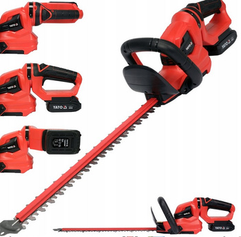 Nożyce do żywopłotu akumulatorowe elektryczne 18V 45cm 2Ah YATO