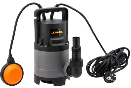 Pompa zanurzeniowa do wody brudnej czystej ścieków z pływakiem 400w STHOR