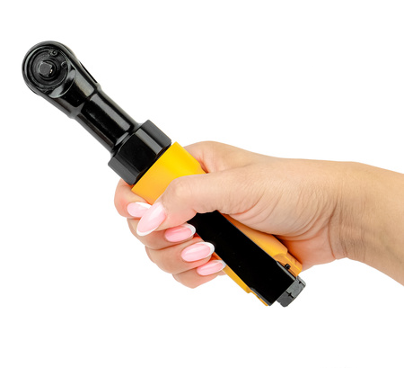 Grzechotka nasadowa pneumatyczna 1/4" klucz kątowy do kompresora 36Nm JCB