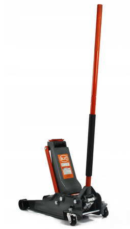 Podnośnik niskoprofilowy samochodowy 95-550 mm + guma lewarek żaba 4T BJC