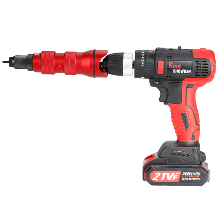 Nitownica adapter na wkrętarkę do nitonakrętek M3-M10 wkrętaki zakrętarka FALON-TECH