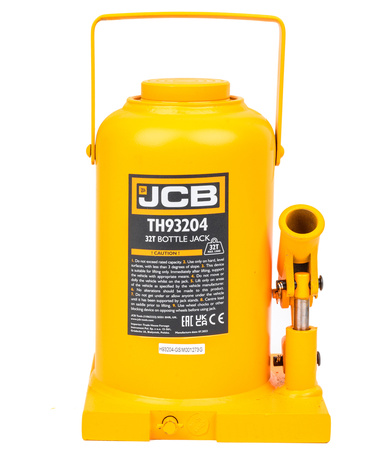 Podnośnik hydrauliczny słupkowy butelkowy maszynowy mocny lewarek 32 T JCB