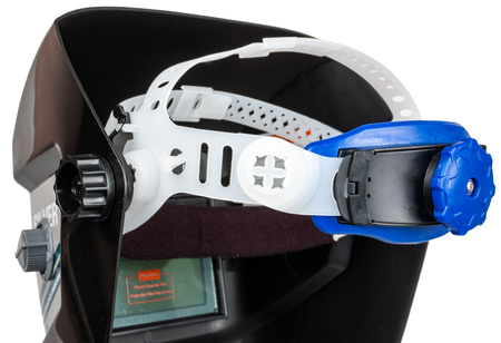 Maska spawalnicza przyłbica samościemniająca 80 czarna (2 filtry)