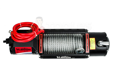 Wyciągarka elektryczna 12v 12000 lbs renegade z liną stalową TITANIUM WINCH