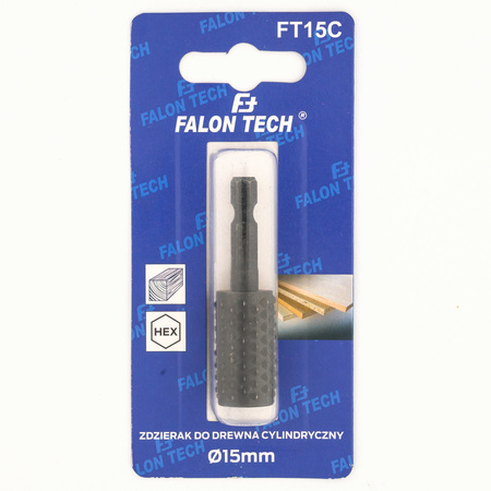 Zdzierak cylindryczny frez tarnik do drewna 15mm FALON TECH