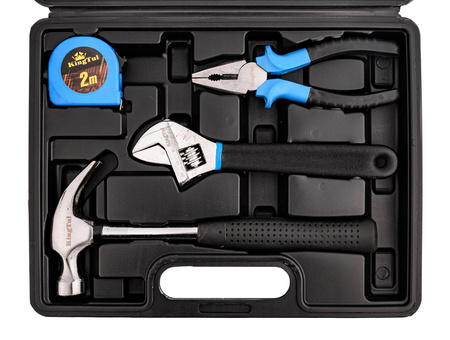 Zestaw narzędziowy 12 el w praktycznej walizce KINGTUL