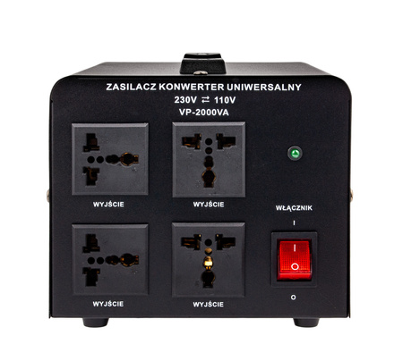 Konwerter reduktor napięcia 2000W (230V/110V) VOLT POLSKA