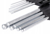 Klucze imbusowe imbus z kulką 1,5-10 mm CRV 9 sztuk SILVER