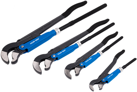 Szczypce do rur nastawne hydrauliczne wąskie żaba kobra szwed 240-530 mm 4el FALON-TECH