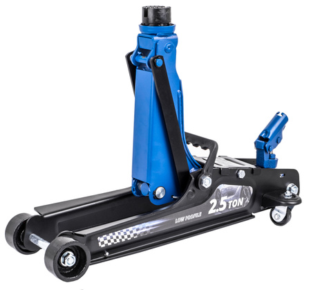 Podnośnik samochodowy lewarek żaba niskoprofilowy 2,5 tony + kobyłki 3T SCHEPPACH