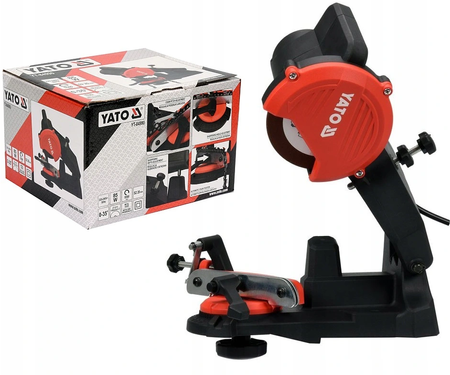 Ostrzałka łańcuchowa YT-84990 + kamień YATO
