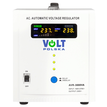 Stabilizator napięcia AVR 3000 VA do agregat VOLT POLSKA