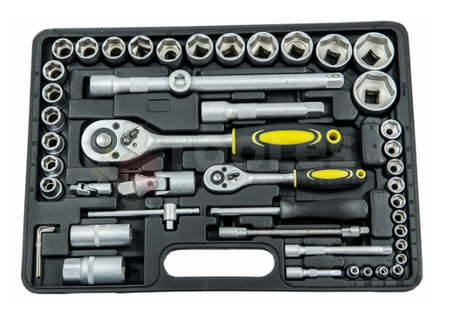 Zestaw Klucze Nasadowe 94el + Bity Torx 40el YATO + Płasko-oczkowe 12el