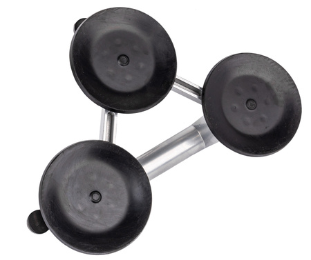 Przyssawka aluminiowa potrójna uchwyt (do Szyb Szkła Glazury Płytek) 130kg GEKO