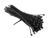 Opaski zaciskowe kablowe 150x3.6mm czarne 100el GEKO