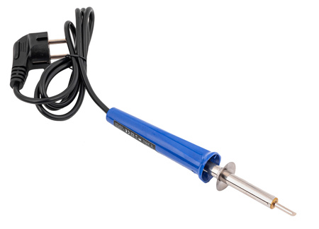 Lutownica wypalarka do drewna skóry z grotami 25 sztuki GEKO