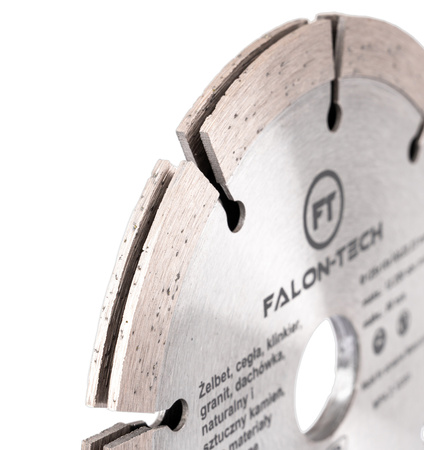 Tarcza diamentowa do bruzdownicy bruzd betonu zbrojonego 125mm FALON-TECH