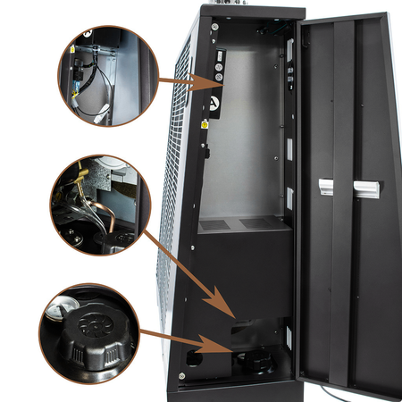 Nagrzewnica olejowa na podczerwień grzejnik webasto 16kW KOLIBER