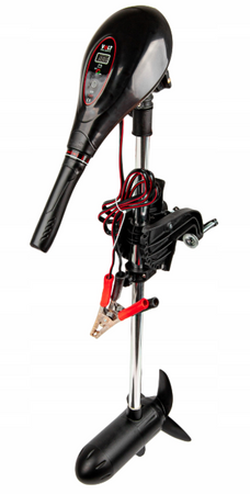 Silnik elektryczny zaburtowy do łodzi 60Lb lekki akumulator 100Ah prostownik 20A VOLT POLSKA