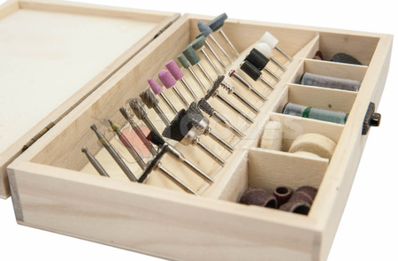 Multiszlifierka MINI 270W 400el + Zestaw DRILL 100el FALON-TECH