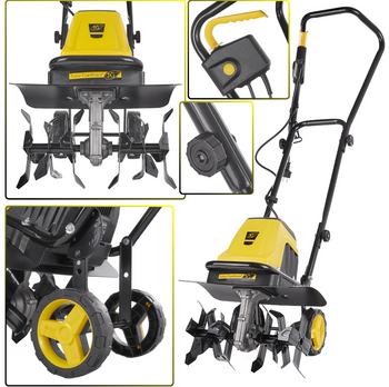 Glebogryzarka elektryczna kultywator 1400W 45cm John Gardener