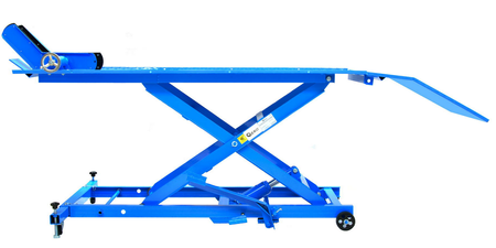 Podnośnik motocyklowy hydrauliczny platforma 450 kg rampa do motoru 825 mm GEKO