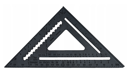 Kątownik stolarski ciesielski aluminiowy 300 mm SILVER