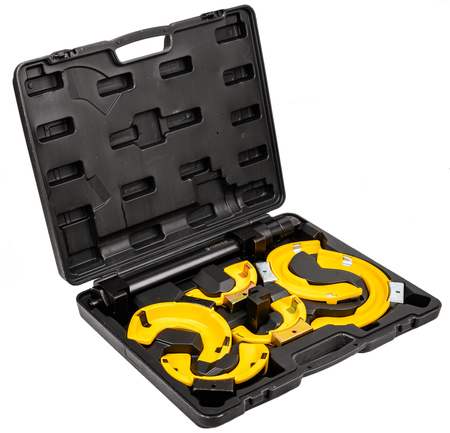 Ściągacz sprężyn mechaniczny mocny 1,5T MCPHERSON z wymiennymi uchwytami FORSAGE