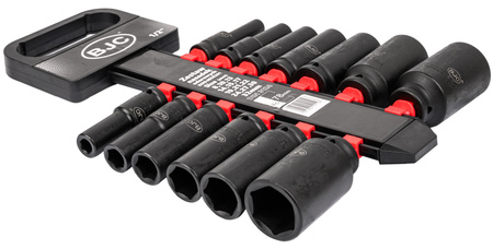 Klucz pneumatyczny udarowy do kół 1/2 mocny 1850Nm nasadki 8-32 zestaw BJC