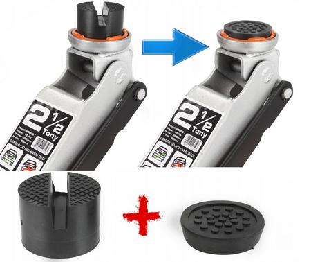 Podnośnik samochodowy niskoprofilowy lewarek żaba walizka 2,5 T BJC