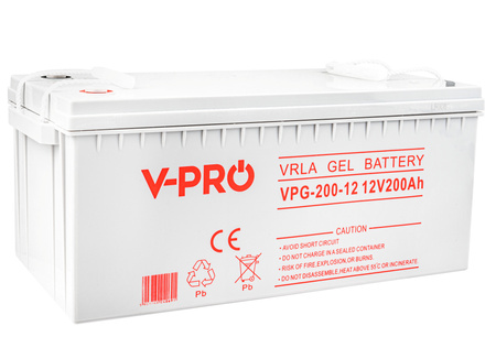 Akumulator żelowy VRLA DEEP CYCLE 200 Ah 12V VOLT POLSKA